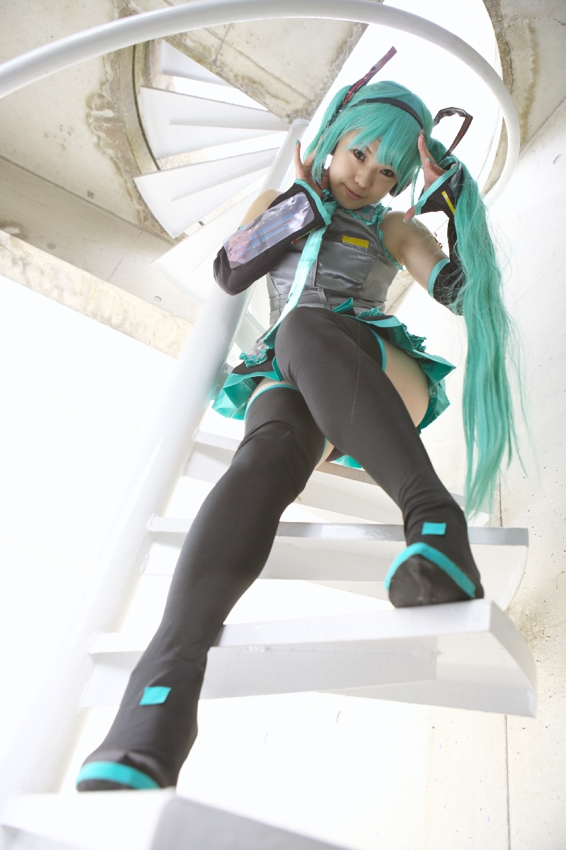[Cosplay]  Vocaloid - Sexy Hatsune Miku